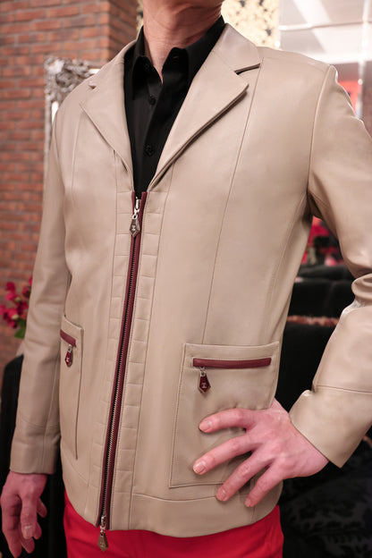 【レザージャケット】勢いを愛す（3色）